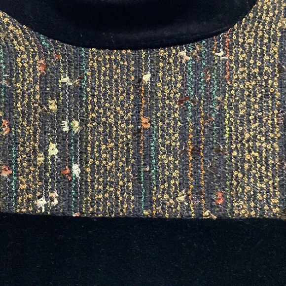 Rafael Velvet Embroidered Top Size M - Picture 4 of 6